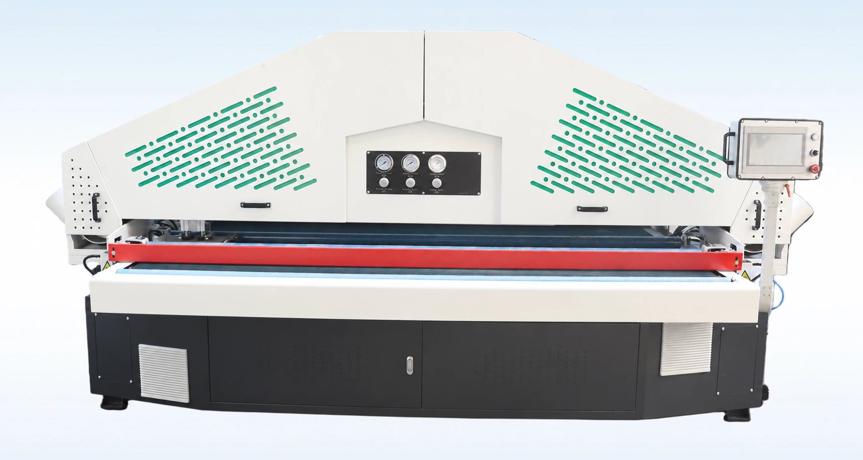 MV-LB-140 — Lixadora de duas bandas para painéis largos