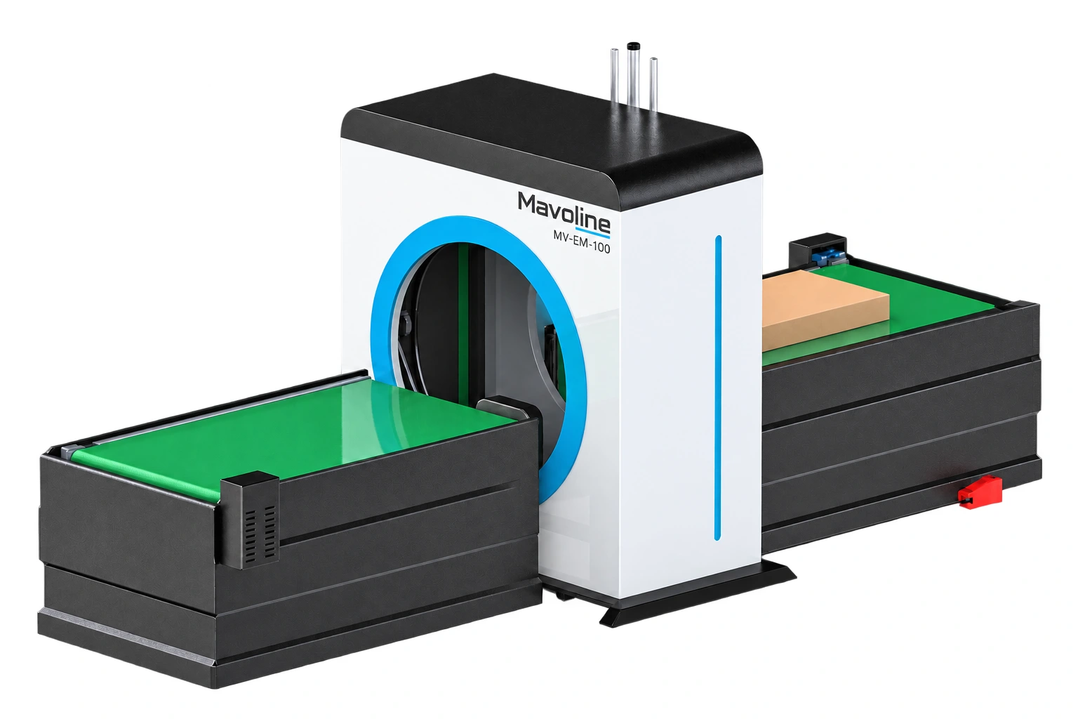 MV-EM-100 — Envolvedora orbital automática de filme