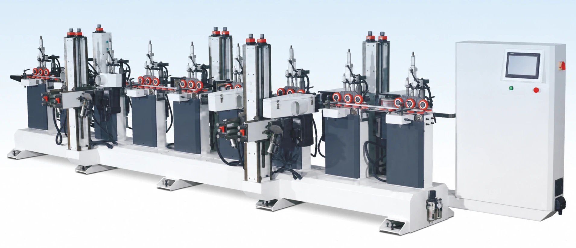 MV-LP-150 — Lixadora linear de perfis de nove grupos