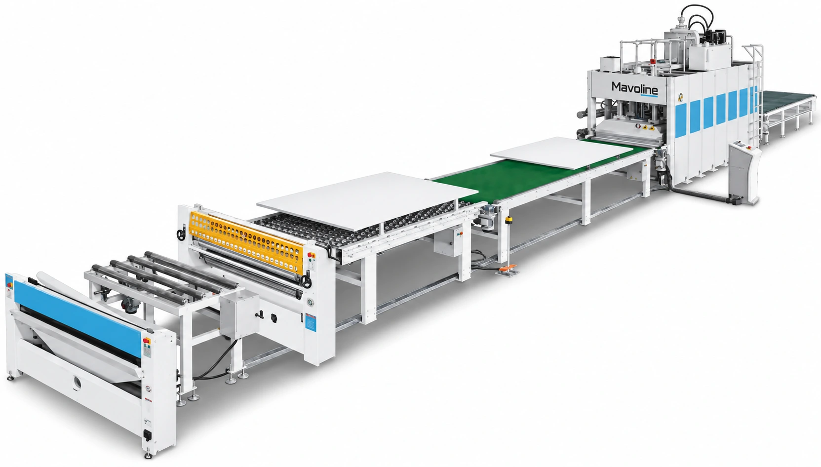 MV-LC-140 — Linha de composição de painéis sandwich
