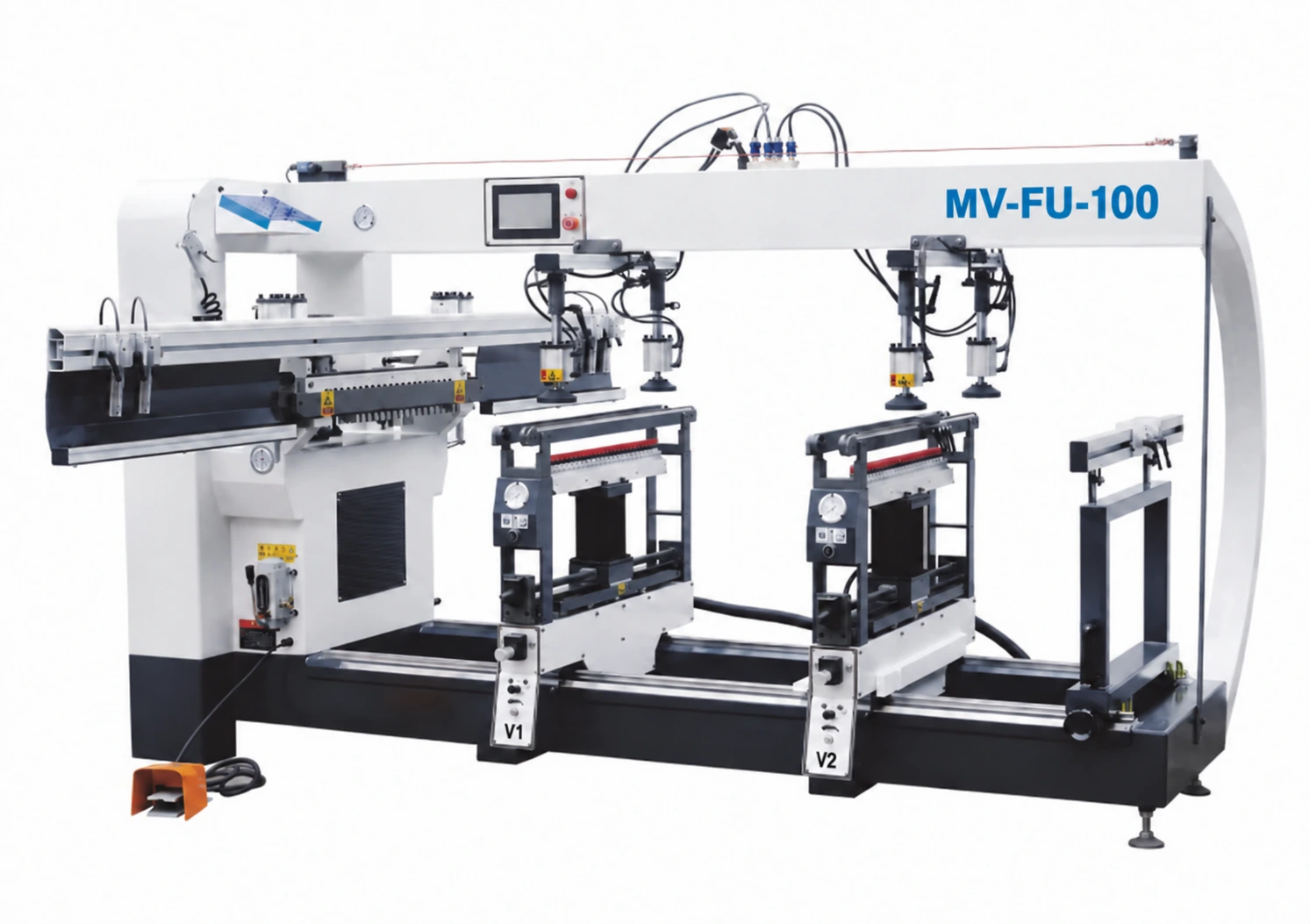 MV-FU-100 — Furadora múltipla de três grupos