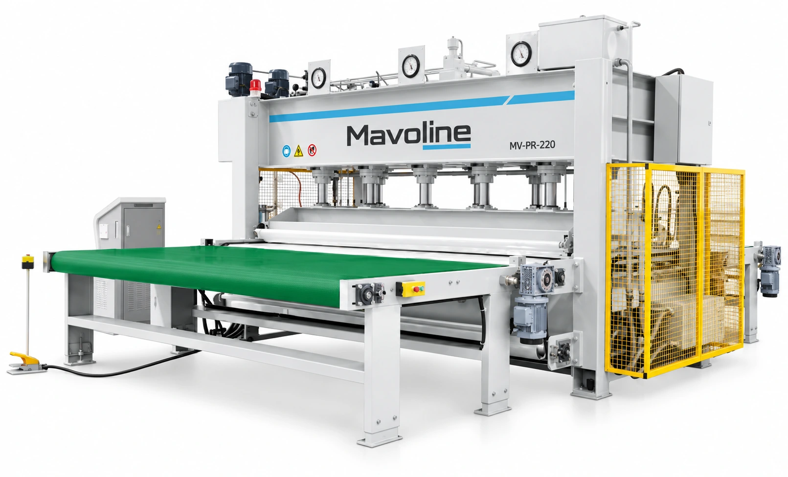 MV-PR-220 — Prensa de ciclo curto de 120 a 160 t