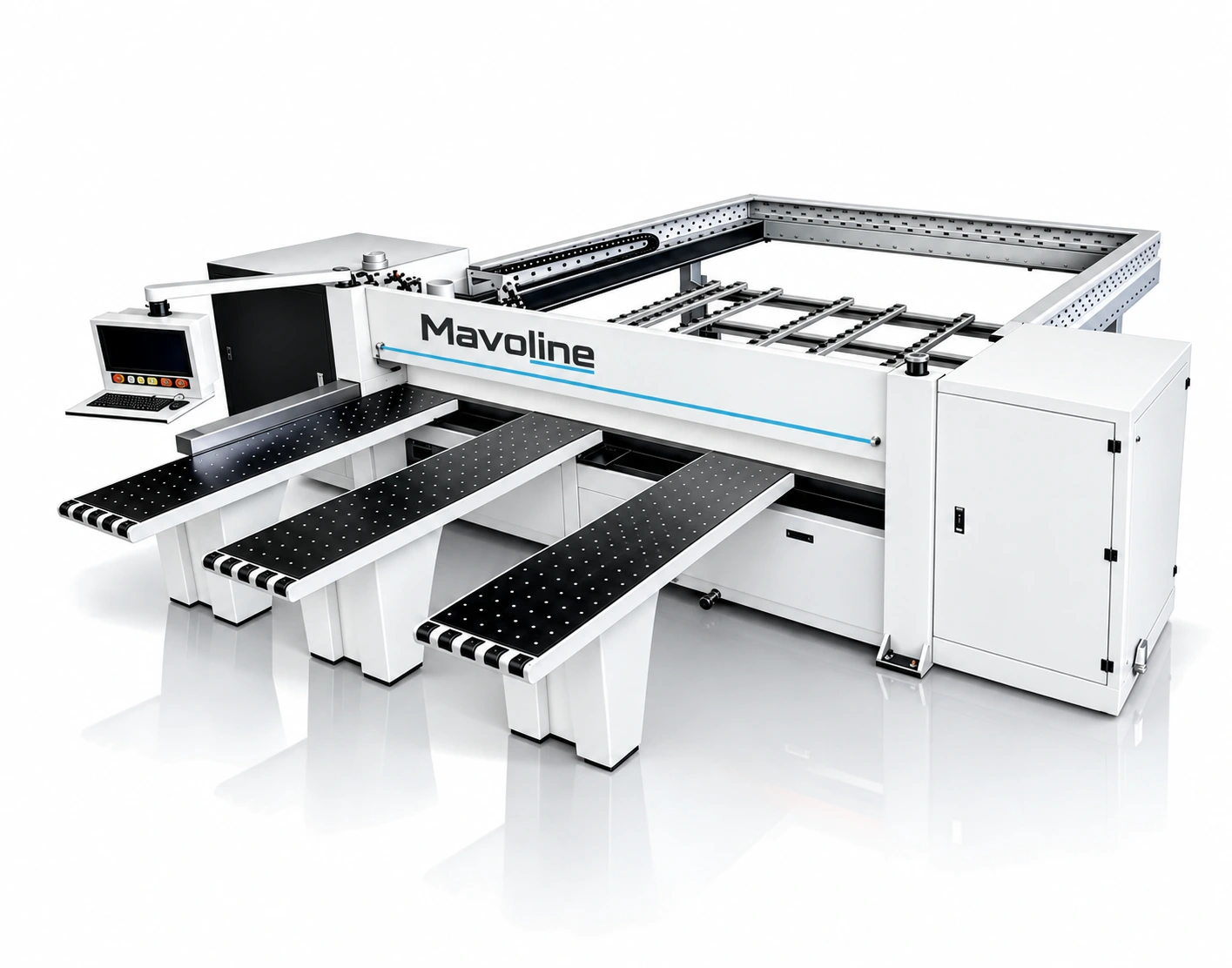 MV-SEC-100-3800 — Seccionadora CNC — Série 100 — Económica