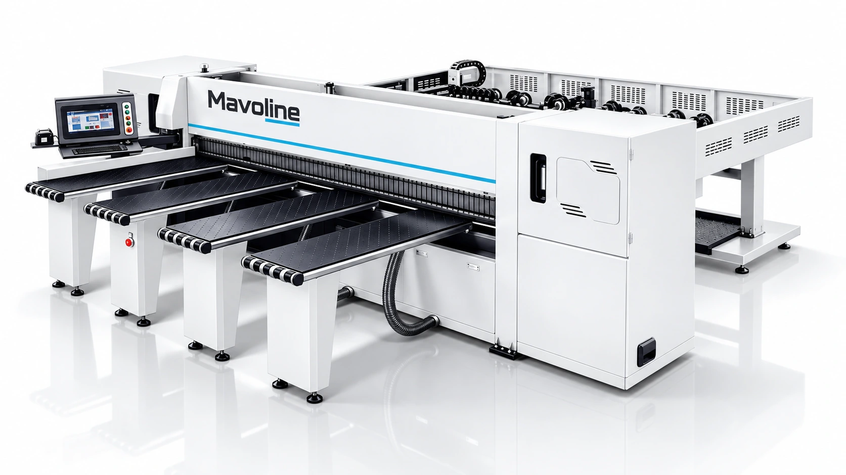MV-SEC-200-3800 — Seccionadora CNC — Série 200 — Industrial