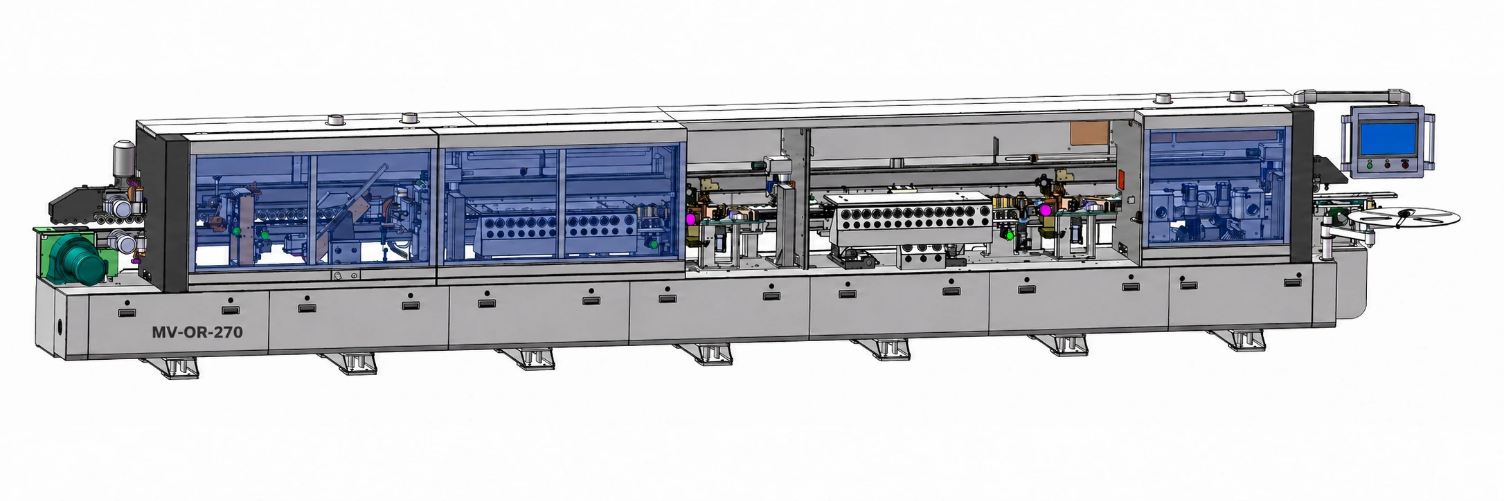 MV-OR-270 — Orladora softforming MV-OR-270